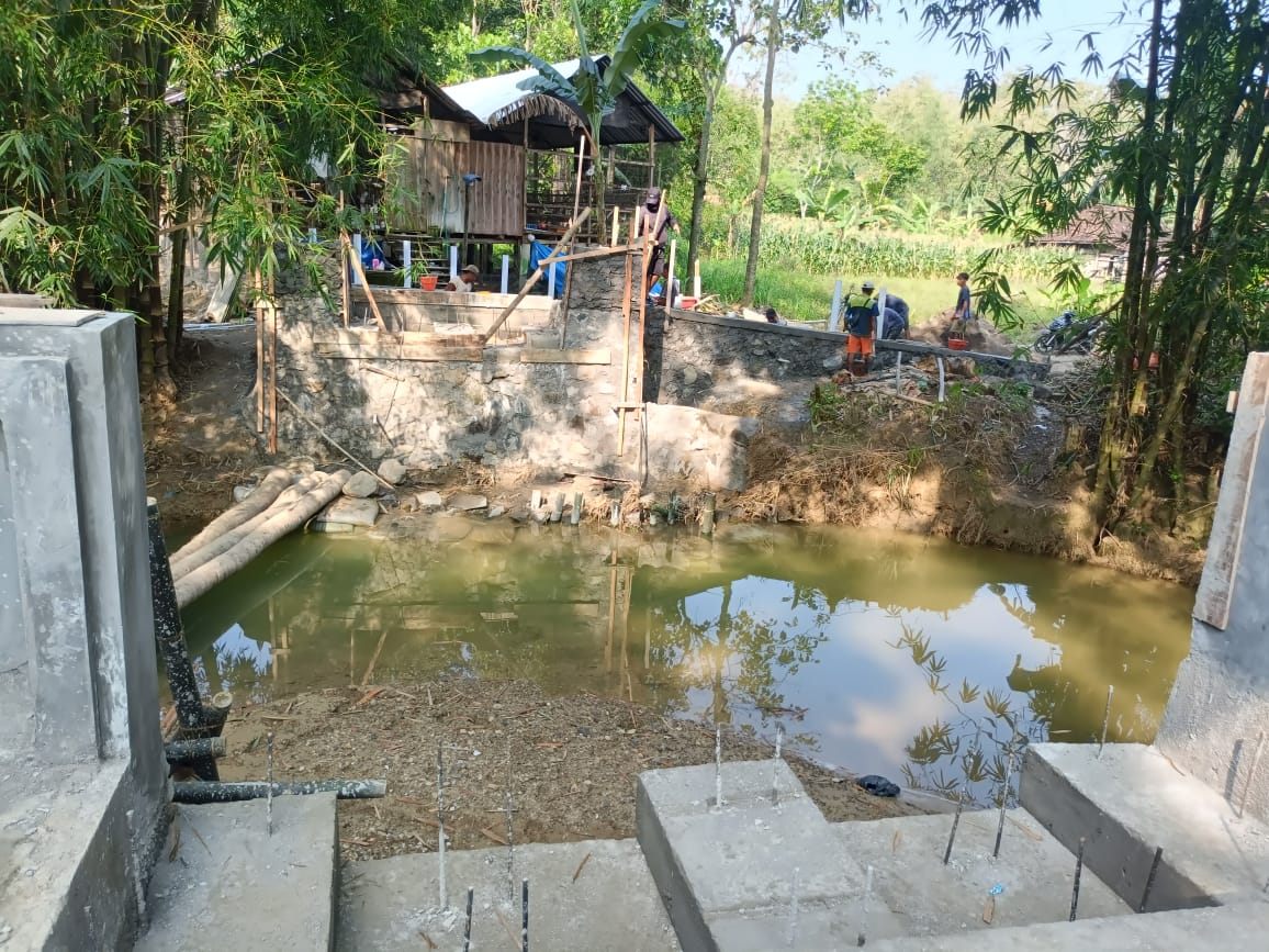 Progres Pesat! Jembatan Beton Garuda di Sambeng Kian Kokoh dan Mendekati Rampung