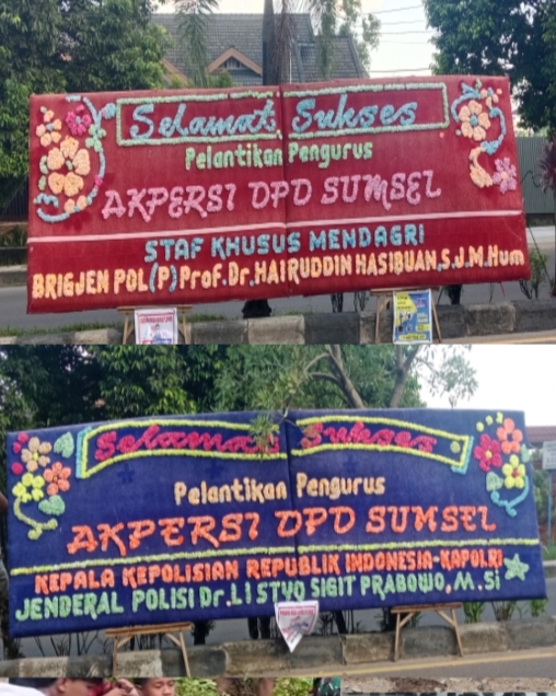 BREAKING NEWS : Apresiasi Dua Tokoh Nasional Pelantikan Pengurus DPD Akspersi Sumsel Bertabur Dukungan Baik